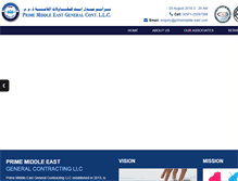 Tablet Screenshot of primemiddle-east.com